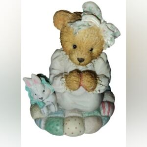 Cherished Teddies "Thank You for the Sky so Blue-Patrice" Bear Figurine Pre-Own
